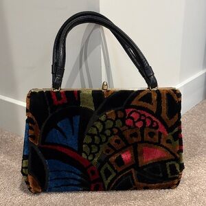 Vintage Elegant Cara Carpet Handbag